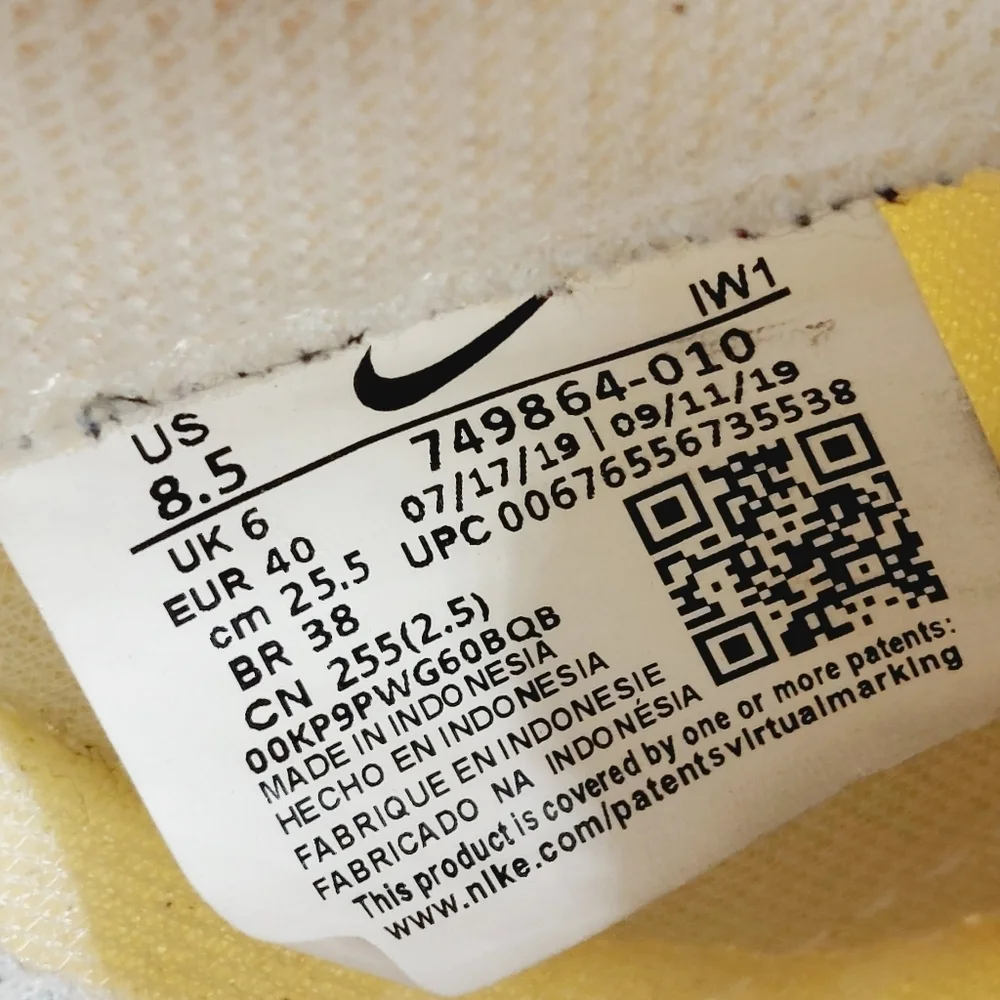Nike ACG Womens Green Gray Synthetic Trainer Lace Up Athleisure Sneakers T399